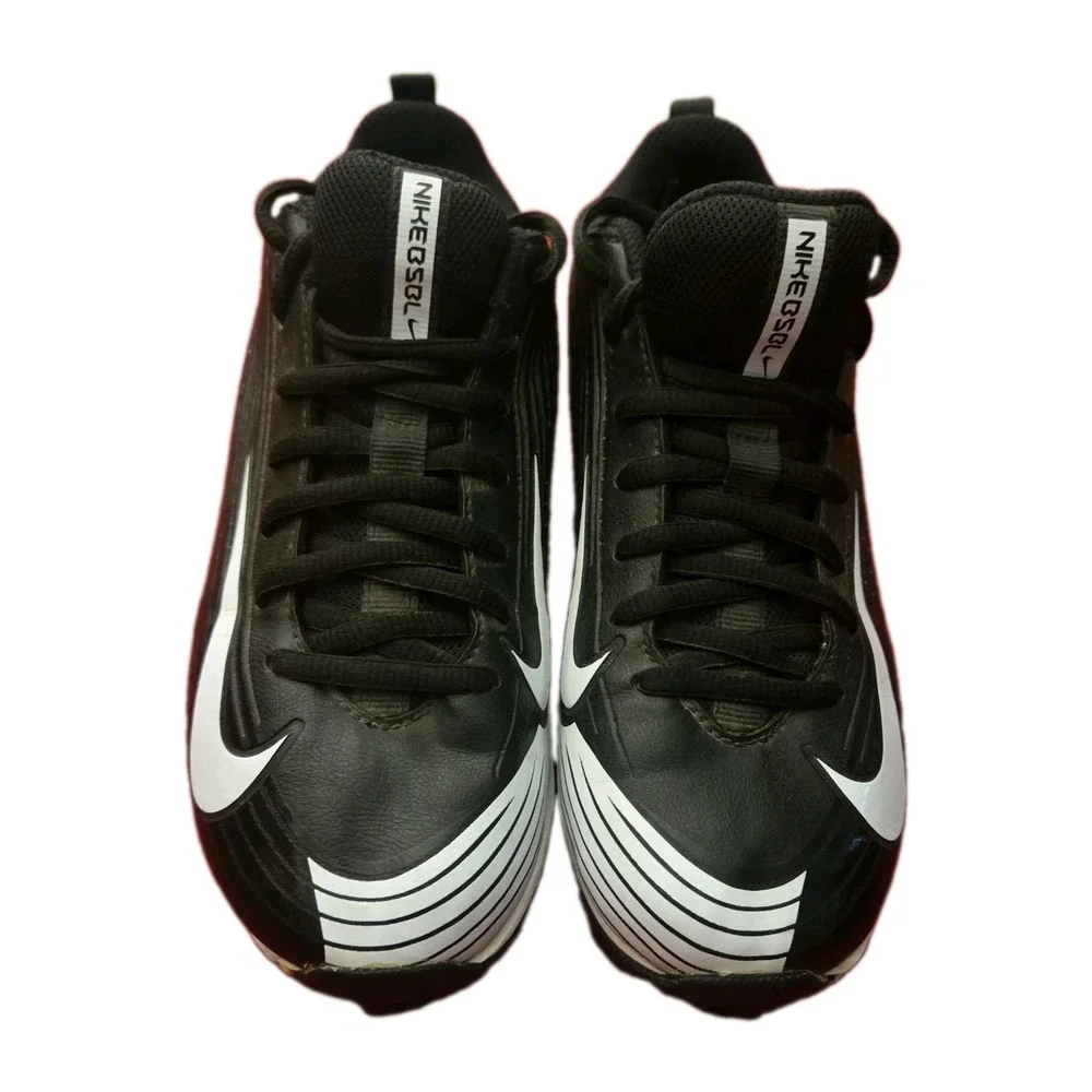 Nike Vapor Keystone 2 Low Youth Baseball Cleats Black White Size 3Y 707443-010